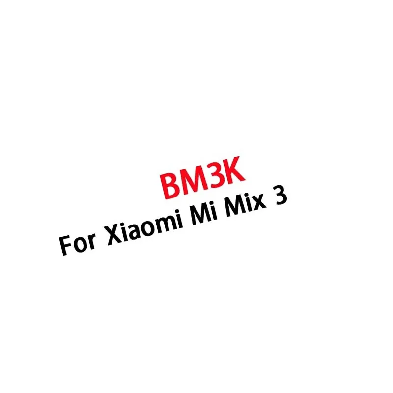 NEW 3200mAh Battery BM3K For Xiaomi Mix3 Mix 3 Mi Mix 3 Mix3 Phone Battery High Quality Batteries Bateria Batterij +Free Tools
NEW 3200mAh Battery BM3K For Xiaomi Mix3 Mix 3 Mi Mix 3 Mix3 Phone Battery High Quality Batteries Bateria Batterij +Free Tools