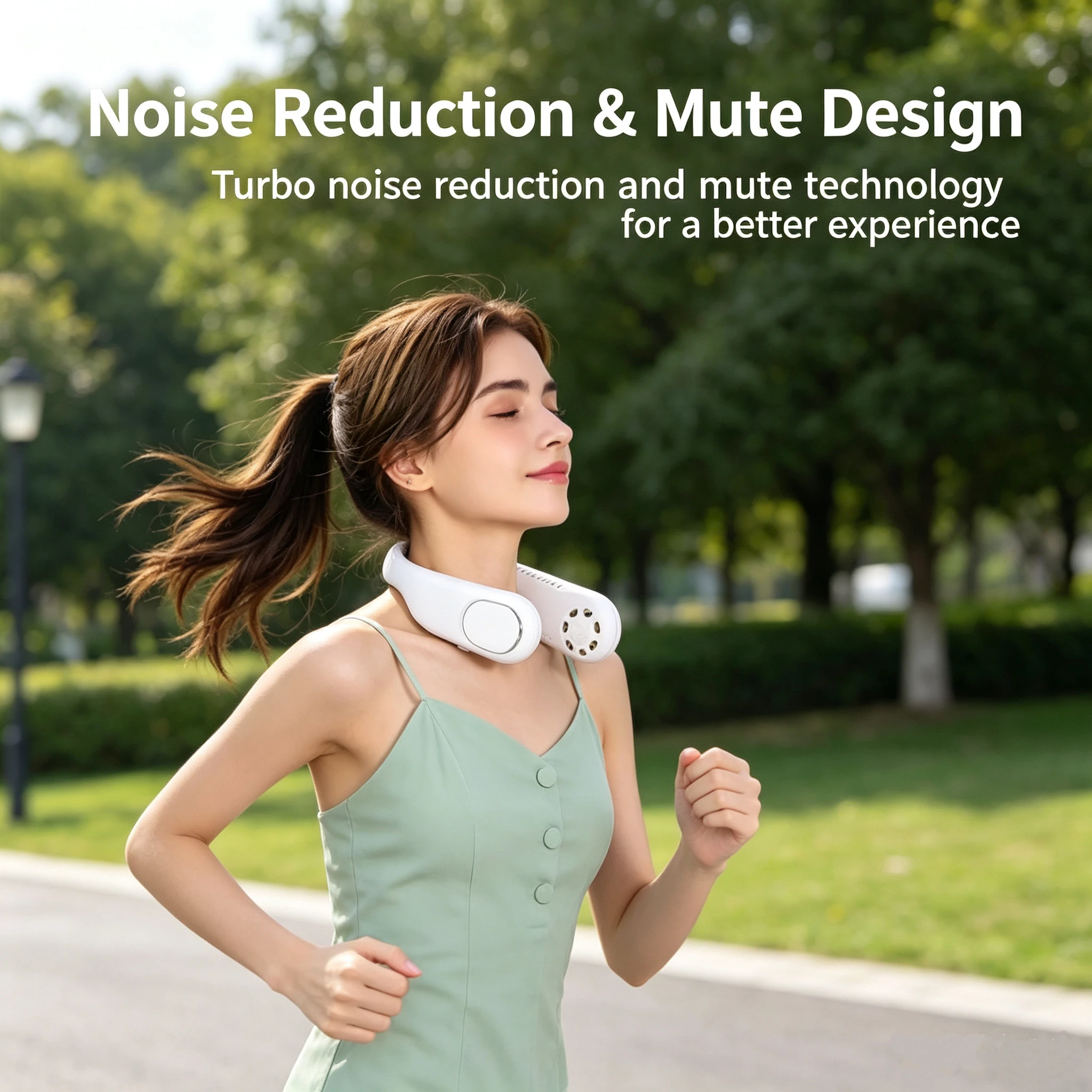 Mini outdoor silent neck fan Portable USB charging ultra-long endurance sports neck fanStrong and lasting cooling small fan
Mini outdoor silent neck fan Portable USB charging ultra-long endurance sports neck fanStrong and lasting cooling small fan