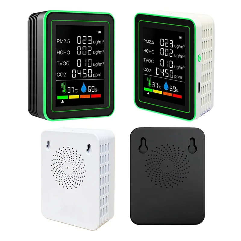 A92Z Total Smart Wi-Fi датчик качества воздуха защита многофункциональный CO2/TVOC/HCHO/PM2.5/температура/влажность
A92Z Total Smart Wi-Fi датчик качества воздуха защита многофункциональный CO2/TVOC/HCHO/PM2.5/температура/влажность