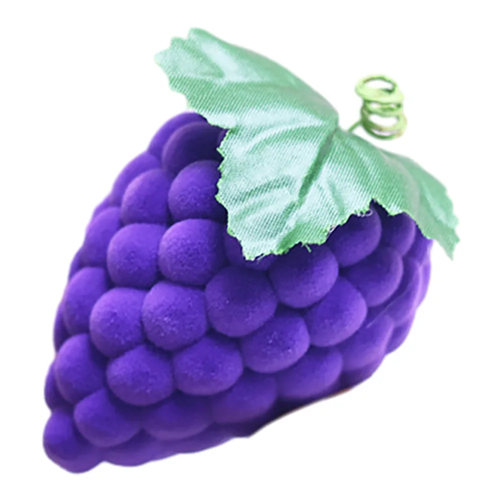 1Pc Grape Shaped Jewelry Box Flocking Wedding Ring Boxes Ceremony Fruit Design Storage ganizer Engagement Gifts
1Pc Grape Shaped Jewelry Box Flocking Wedding Ring Boxes Ceremony Fruit Design Storage ganizer Engagement Gifts