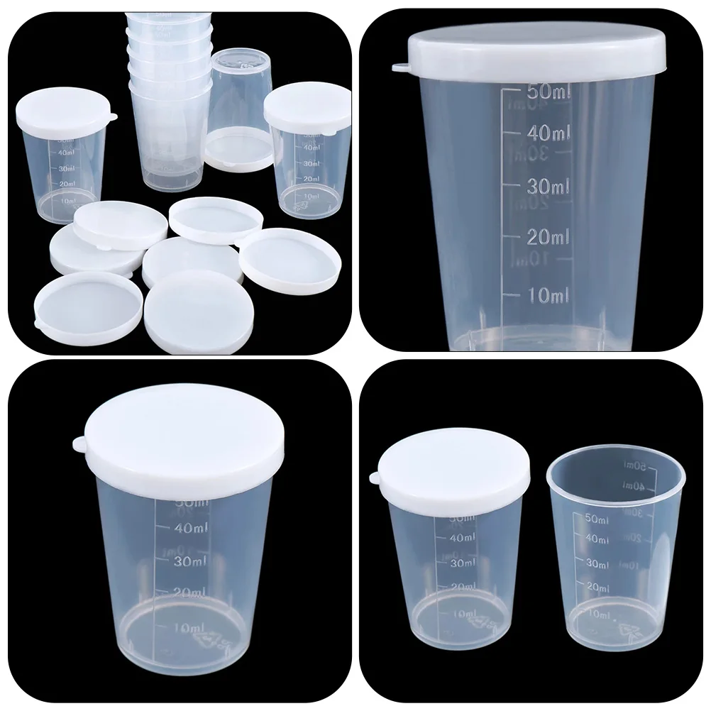 20Pcs Plastic Measuring Cups Medicament Cups with Leak-Proof Lids Clear Scale Easy Read Kitchen Baking Tools Measuring Tools
20Pcs Plastic Measuring Cups Medicament Cups with Leak-Proof Lids Clear Scale Easy Read Kitchen Baking Tools Measuring Tools