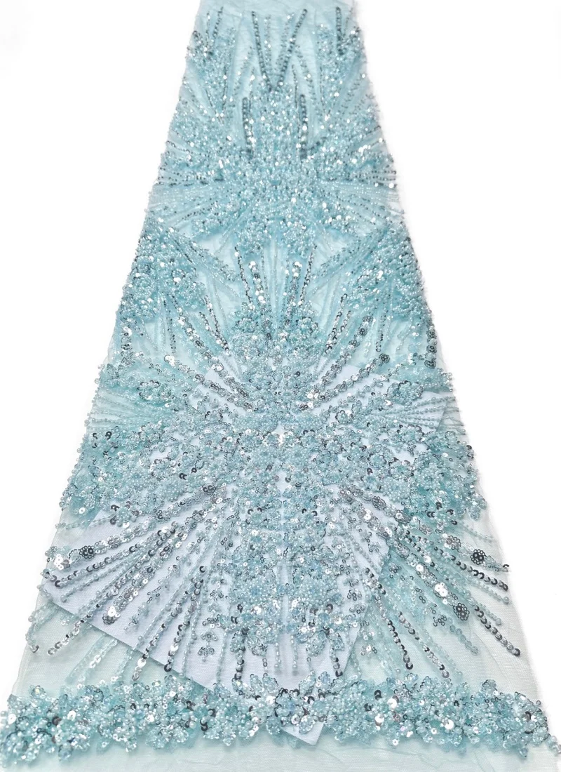 2026 High-End Luxury French Embroidery Heavy Groom Beads Lace Fabric Withs Sequins 5 Yards High Quality Materiel for Party Dress
2026 High-End Luxury French Embroidery Heavy Groom Beads Lace Fabric Withs Sequins 5 Yards High Quality Materiel for Party Dress