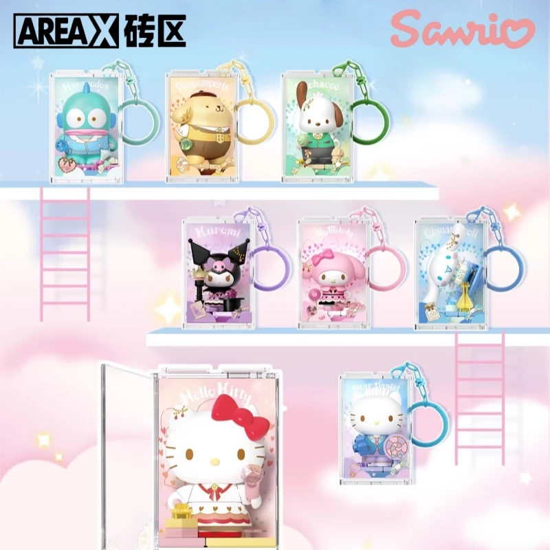 Конструктор AREAX: Подвески Sanrio (Hello Kitty, Kuromi, My Melody), сборные модели (Pochacco, Cinnamoroll), игрушки-украшения, подарок
Конструктор AREAX: Подвески Sanrio (Hello Kitty, Kuromi, My Melody), сборные модели (Pochacco, Cinnamoroll), игрушки-украшения, подарок