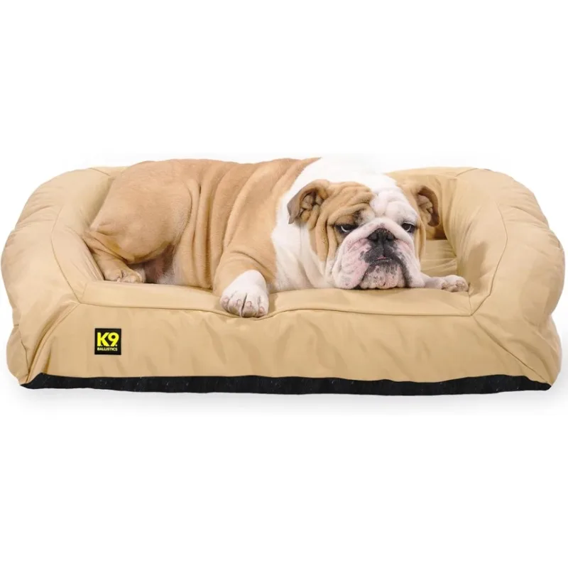 Medium Sofa Dog Bed with Removable Washable Cover - Durable, Water Resistant with Nonskid Bottom 33"x27", Sandstone
Medium Sofa Dog Bed with Removable Washable Cover - Durable, Water Resistant with Nonskid Bottom 33"x27", Sandstone