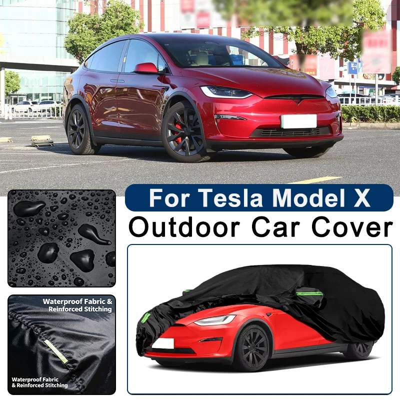 Outdoor Car Cover Waterproof Dustproof UV Sun Protection, Full Car Protector Exterior Accessories For Tesla Model X 2015-2026
Outdoor Car Cover Waterproof Dustproof UV Sun Protection, Full Car Protector Exterior Accessories For Tesla Model X 2015-2026