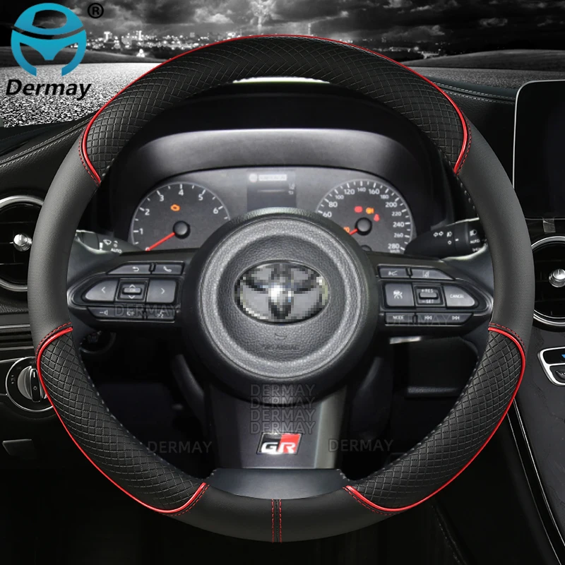 for Toyota Yaris Car Steering Wheel Cover Non-slip PU Leather Auto Accessories Fast Shipping
for Toyota Yaris Car Steering Wheel Cover Non-slip PU Leather Auto Accessories Fast Shipping