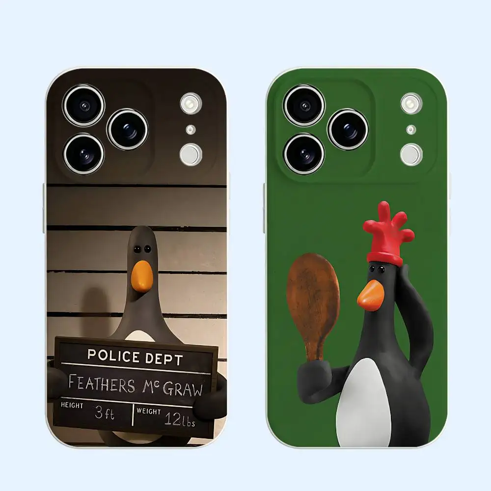 W-Wallace and G-Gromit Penguin Black Soft TPU Case For iPhone 17 16 15 14 13 12 11 Pro Max Plus E Mini Silicone Phone Cover
W-Wallace and G-Gromit Penguin Black Soft TPU Case For iPhone 17 16 15 14 13 12 11 Pro Max Plus E Mini Silicone Phone Cover