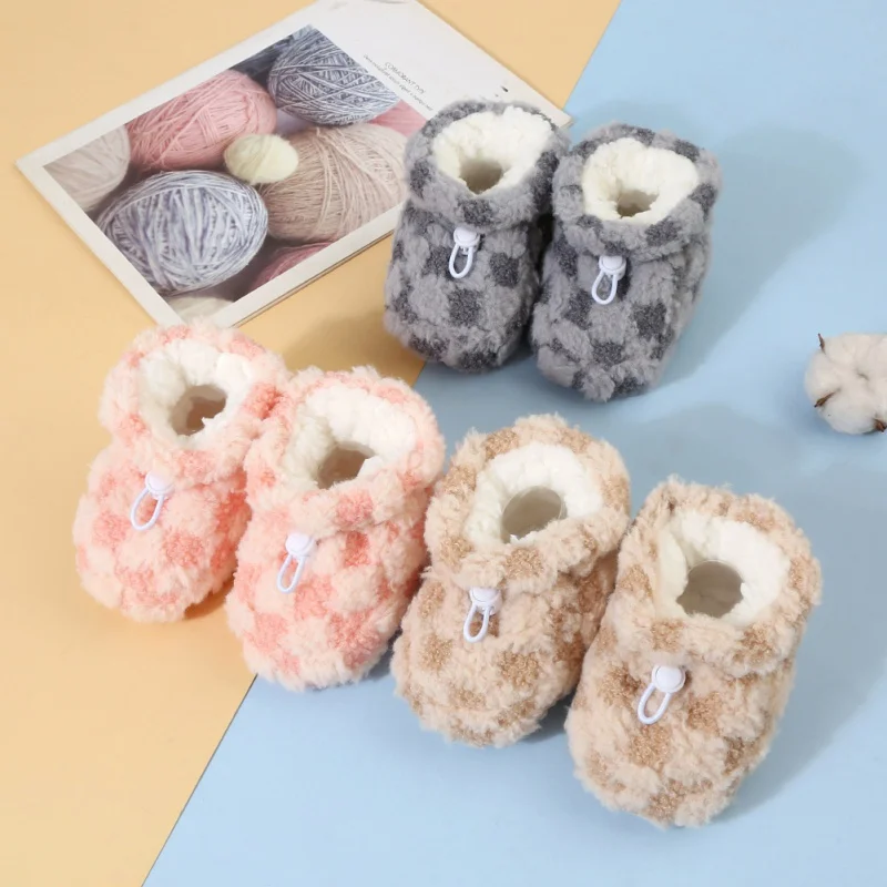 Winter Plush Thickened Baby Boys Girls Shoes With Soft Soles warmth Autumn Baby Walking Shoes Children's Cotton Boots
Winter Plush Thickened Baby Boys Girls Shoes With Soft Soles warmth Autumn Baby Walking Shoes Children's Cotton Boots