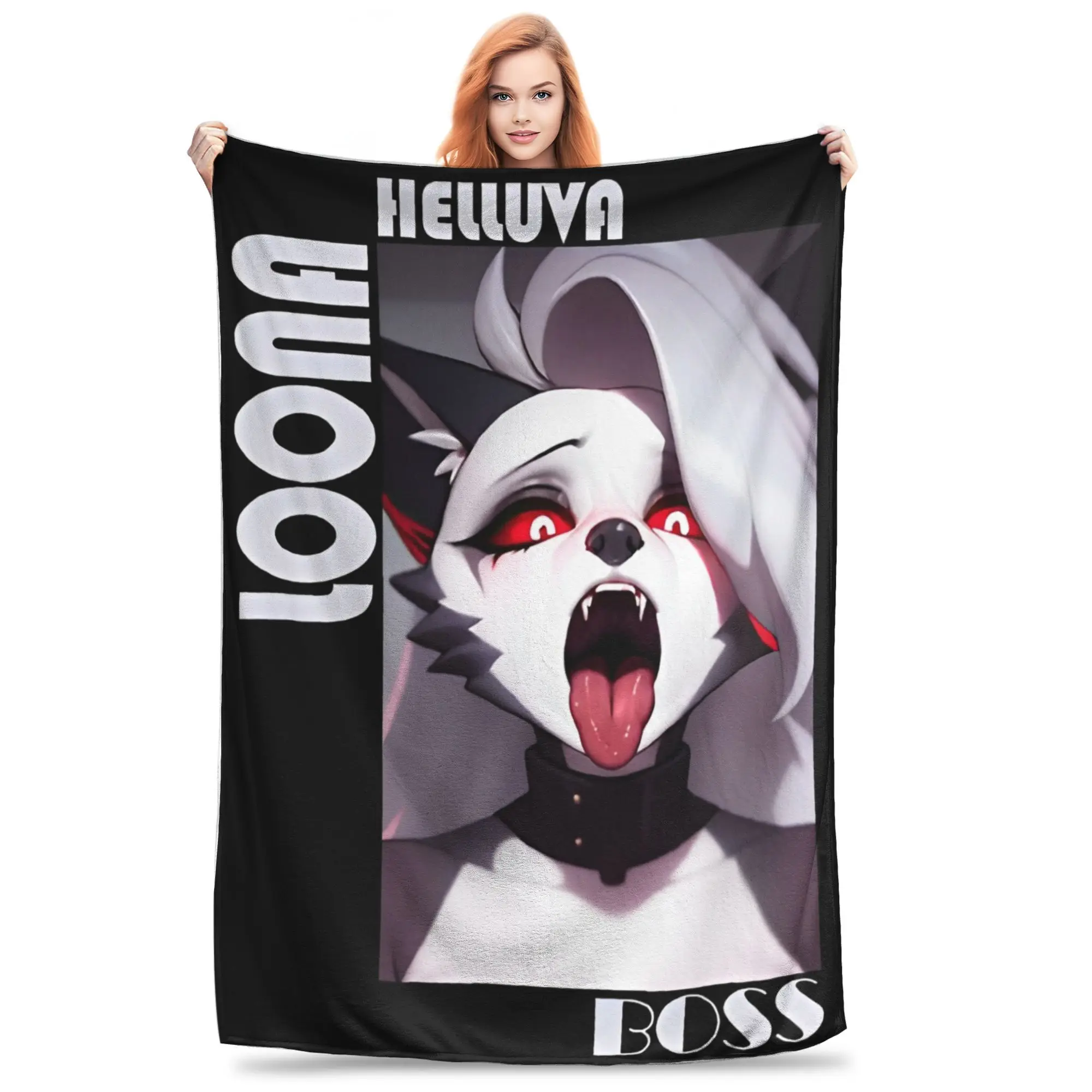 Loona Flannel Blanket Wolf Customized Throw Blanket for Home 200x150cm Bedspread,
Loona Flannel Blanket Wolf Customized Throw Blanket for Home 200x150cm Bedspread,