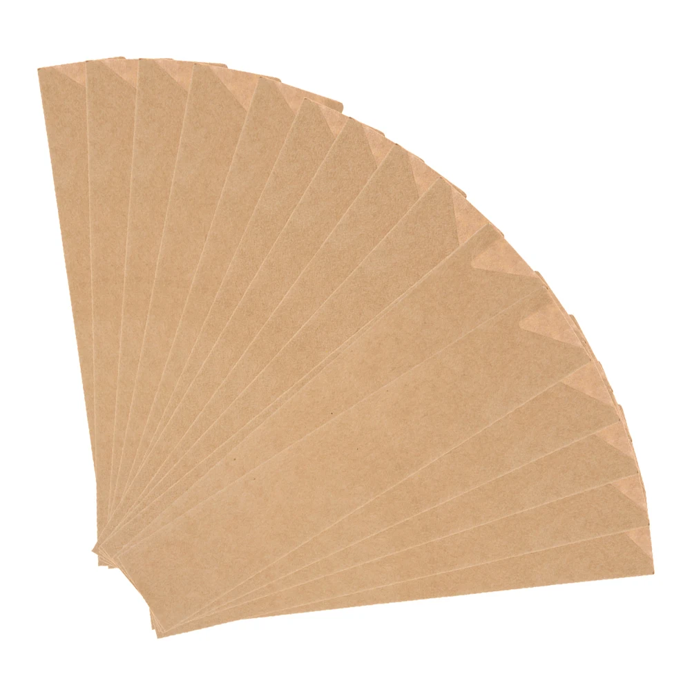 50pcs Disposable Chopsticks Kraft Paper Bag Holder Storage Cover Sleeve Tableware Accessories Home Picnic Camping Restaurant
50pcs Disposable Chopsticks Kraft Paper Bag Holder Storage Cover Sleeve Tableware Accessories Home Picnic Camping Restaurant