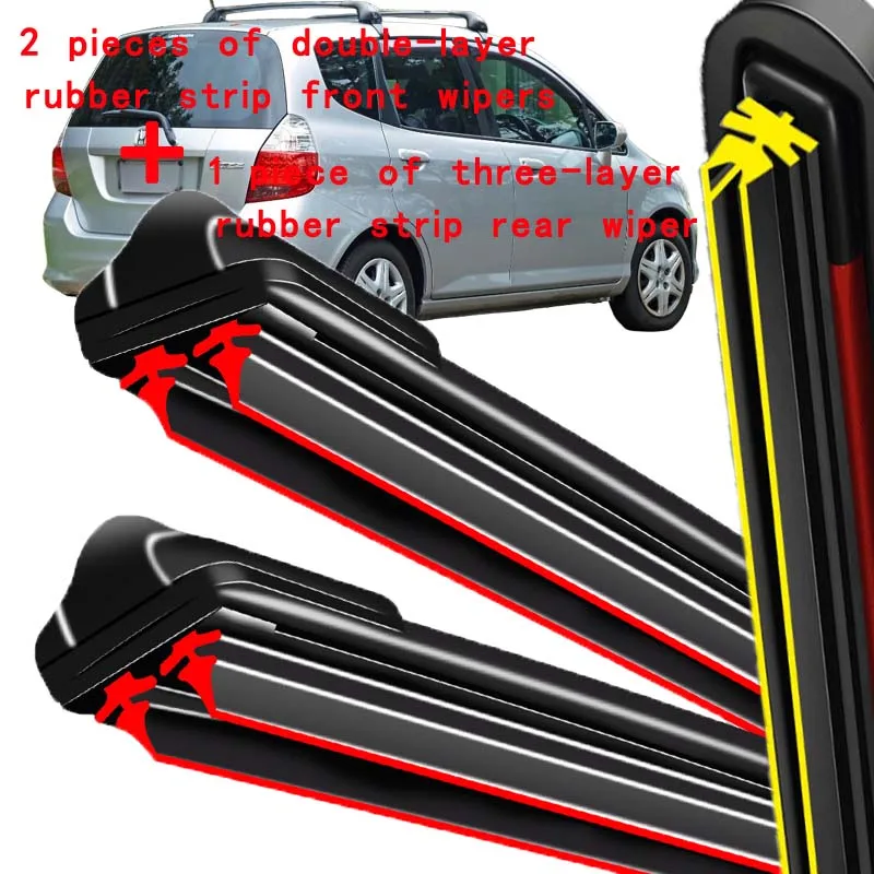 For Honda Fit Jazz 1 2002-2008 2003 2004 2005 2006 Wiper Front&Rear Wiper Blades Windshield Windscreen Window Brushes 20"15"14"
For Honda Fit Jazz 1 2002-2008 2003 2004 2005 2006 Wiper Front&Rear Wiper Blades Windshield Windscreen Window Brushes 20"15"14"