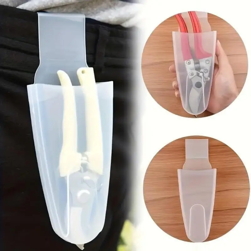 Scissors Bag Transparent Plastics Gardening Tool Holster Garden Pruning Shears Protective Case Pruning Pliers Tool Pouch
Scissors Bag Transparent Plastics Gardening Tool Holster Garden Pruning Shears Protective Case Pruning Pliers Tool Pouch