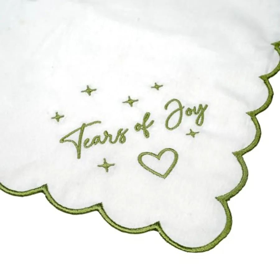 KatchOn, White Happy Tears of Joy Handkerchief - White Handkerchief For Mother Of The Bride Gifts Something Blue Gifts For Brid
KatchOn, White Happy Tears of Joy Handkerchief - White Handkerchief For Mother Of The Bride Gifts Something Blue Gifts For Brid