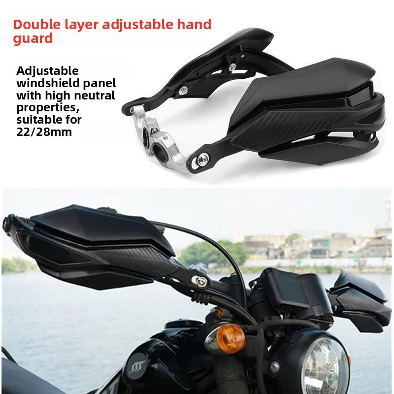 Защита от столкновений для мотоцикла, защита для рук, ударопрочная защита для рук 22-28 мм, модификация руля
Защита от столкновений для мотоцикла, защита для рук, ударопрочная защита для рук 22-28 мм, модификация руля