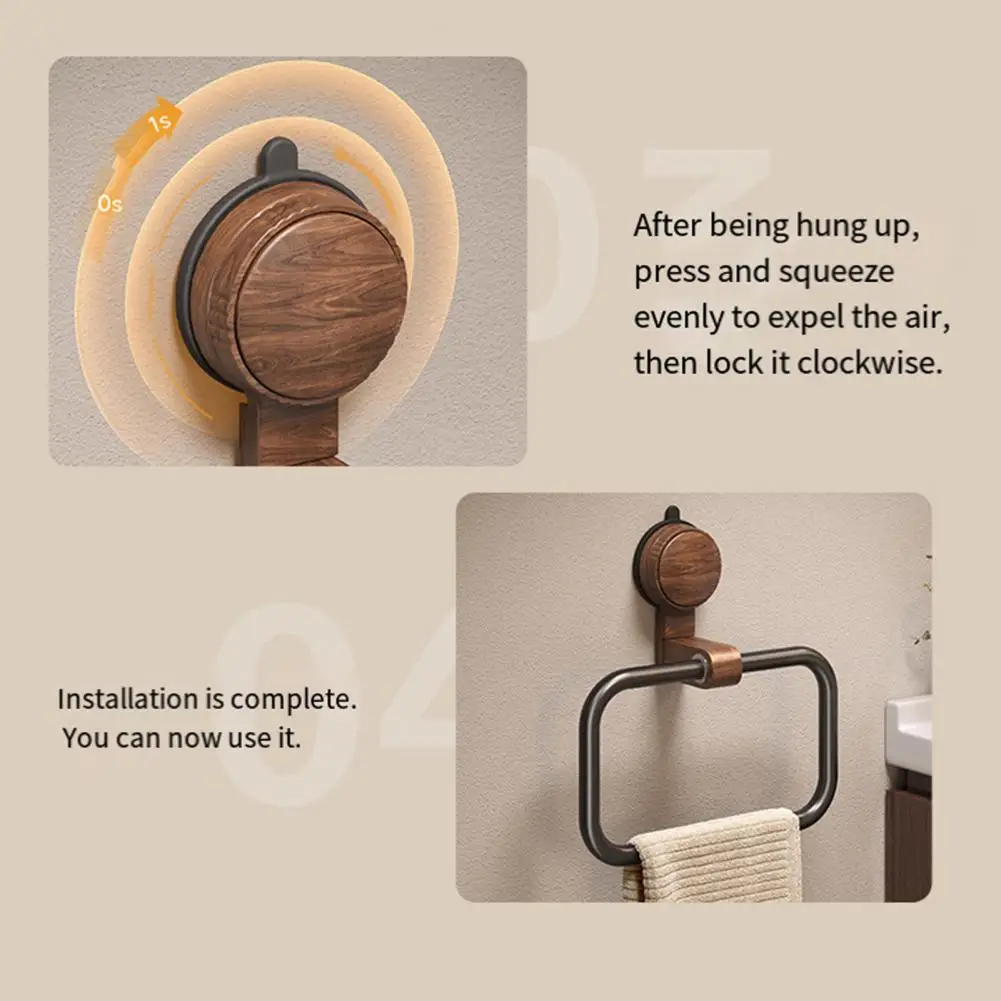 Corrosion-resistant Towel Shelf Hanging Towel Rack with Suction Cup Strong Load-bearing Bathroom Wall Mount Simple Installation
Corrosion-resistant Towel Shelf Hanging Towel Rack with Suction Cup Strong Load-bearing Bathroom Wall Mount Simple Installation
