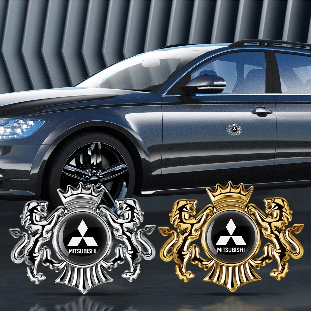 3D Metal Lion Crown Emblem for Mitsubishi Pajero Outlander ASX Eclipse Cross Delica L200 - Chrome Trunk Badge Sticker
3D Metal Lion Crown Emblem for Mitsubishi Pajero Outlander ASX Eclipse Cross Delica L200 - Chrome Trunk Badge Sticker