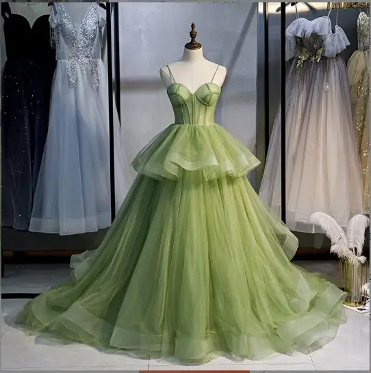 Summer Green Women's Quinceanera Dresses Luxury Vestidos 15 Anos Party Lace Appliques Vintage Quinceanera Gown
Summer Green Women's Quinceanera Dresses Luxury Vestidos 15 Anos Party Lace Appliques Vintage Quinceanera Gown