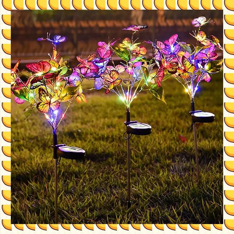 BAAU Courtyard Lamp Four Color Butterfly Flower Garden Lamp Garden Decorative Floor Lamp Industrial Floor Lamp Easy Install
BAAU Courtyard Lamp Four Color Butterfly Flower Garden Lamp Garden Decorative Floor Lamp Industrial Floor Lamp Easy Install
