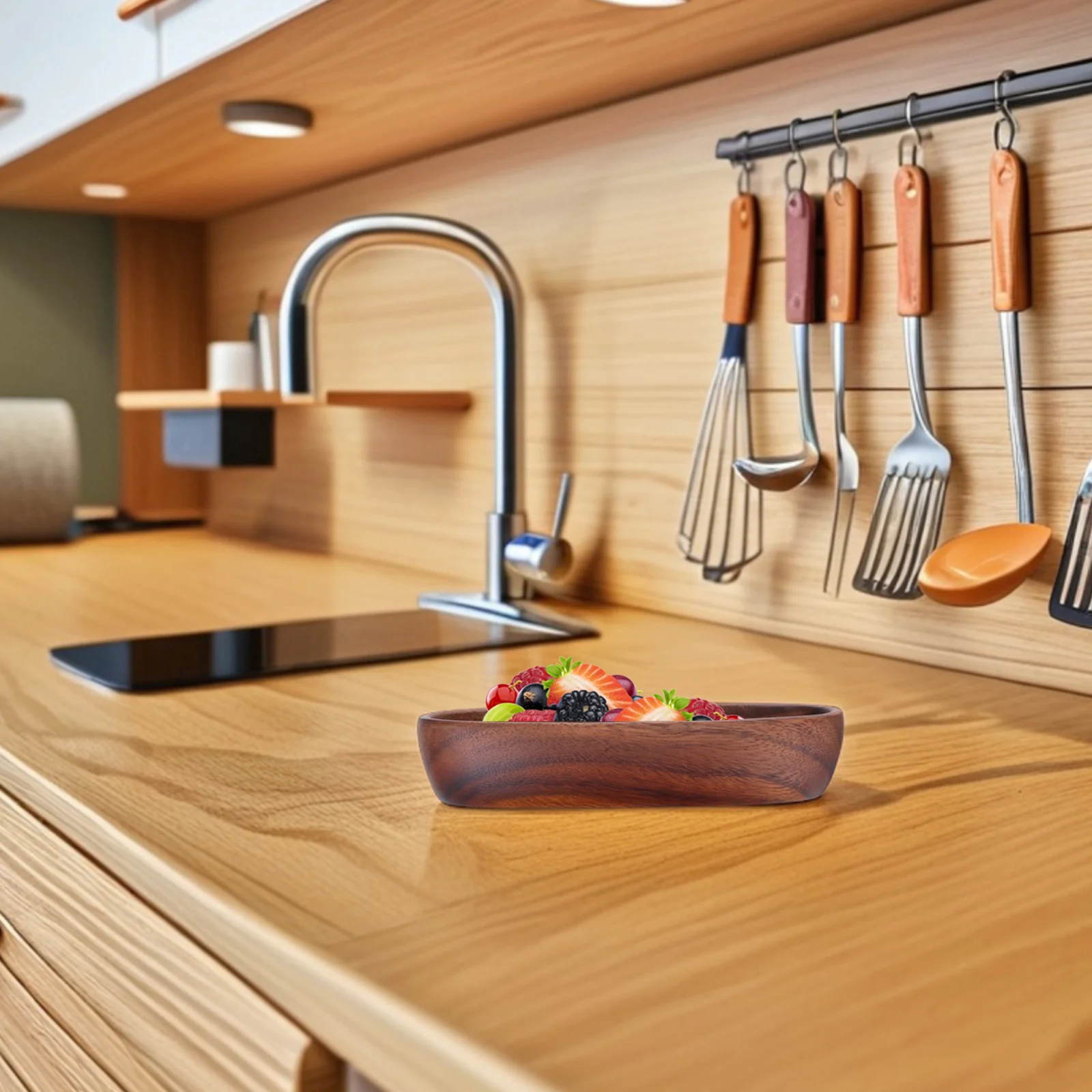 Wooden Walnut Boat Shaped Food Tray Creative Oval Serving Bowl for Salad Snack Dessert Fruits Salad Bowls Candy Bowl Wooden
Wooden Walnut Boat Shaped Food Tray Creative Oval Serving Bowl for Salad Snack Dessert Fruits Salad Bowls Candy Bowl Wooden