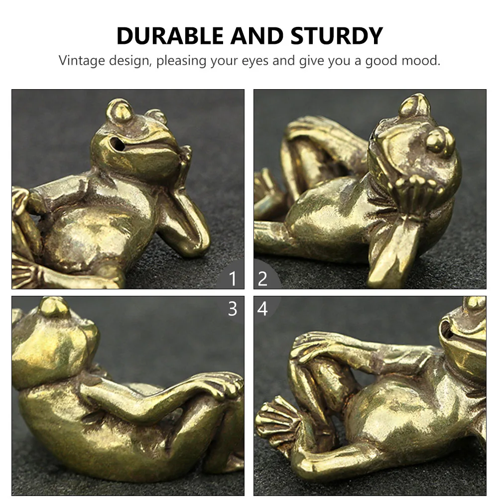 Retro Tea Pet Decorations Frog Stuff Cute Room Office Small Sculpture Home Statue Animal
Retro Tea Pet Decorations Frog Stuff Cute Room Office Small Sculpture Home Statue Animal