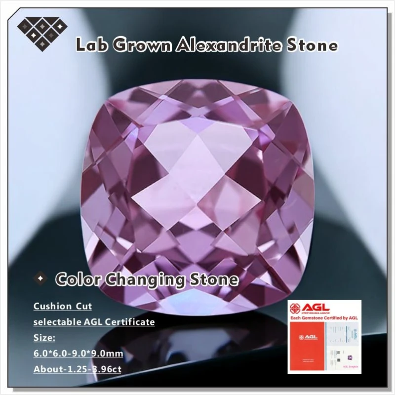 Сапфир AbCushion Shape Sakura Color, выращенный в лаборатории, для изготовления ювелирных украшений: кольца, ожерелья, серьги, основные материалы, сертификат
Сапфир AbCushion Shape Sakura Color, выращенный в лаборатории, для изготовления ювелирных украшений: кольца, ожерелья, серьги, основные материалы, сертификат