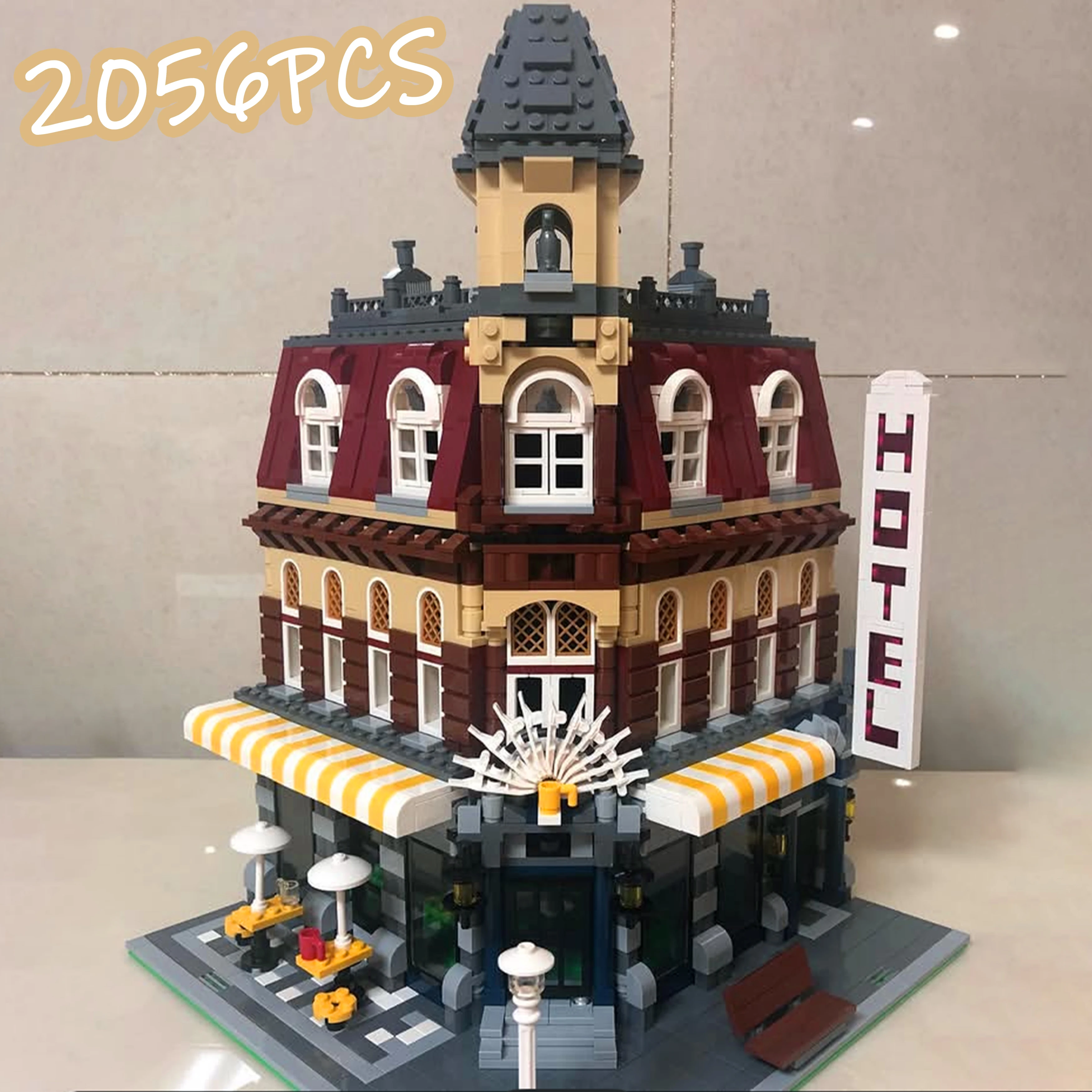 Compatible 10182 MOC Corner Café Street Scene Modular Building Blocks Architecture Model Display Gift for Collectors Model Gift
Compatible 10182 MOC Corner Café Street Scene Modular Building Blocks Architecture Model Display Gift for Collectors Model Gift