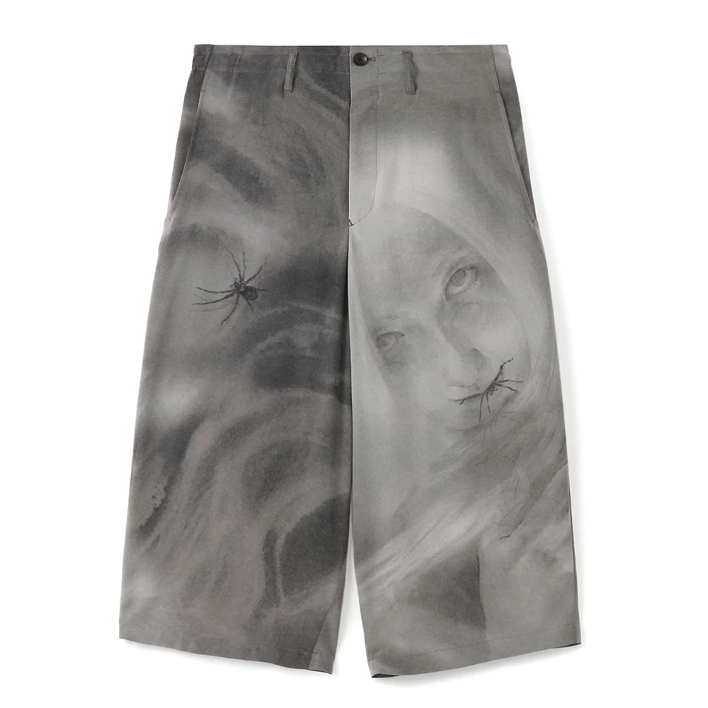 YOJI OOAK Uchida Suzume Uchida Sparrow Printed Spider Women's Five Part Pants Grey Casual Shorts
YOJI OOAK Uchida Suzume Uchida Sparrow Printed Spider Women's Five Part Pants Grey Casual Shorts