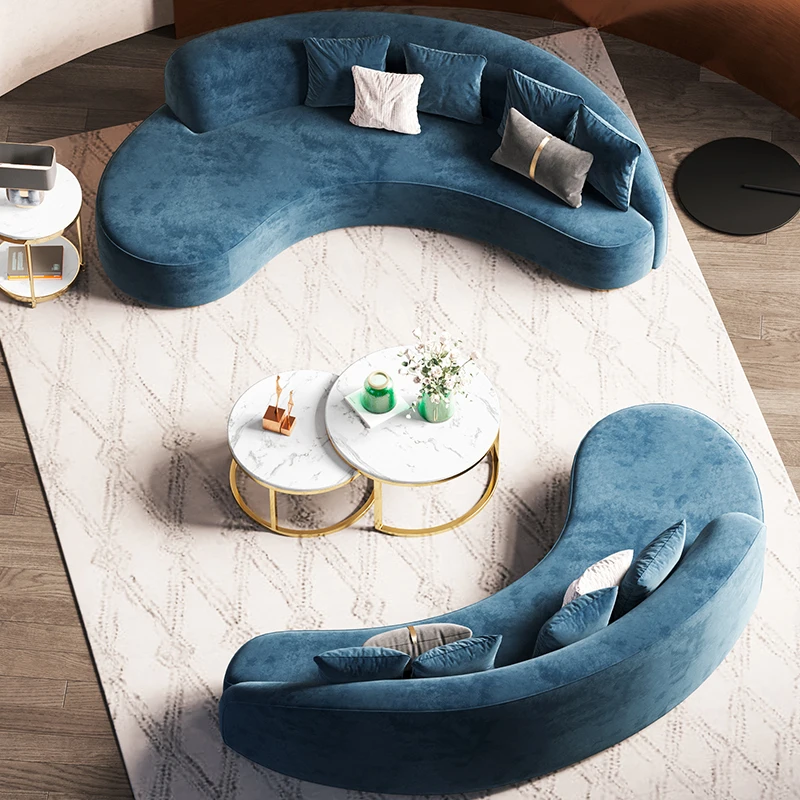 Fabric Luxury Sofa Recliner Arc Designer Living Room Blue Chaise Bedroom Sofa Lazy Daybed Office Home Furniture
Fabric Luxury Sofa Recliner Arc Designer Living Room Blue Chaise Bedroom Sofa Lazy Daybed Office Home Furniture