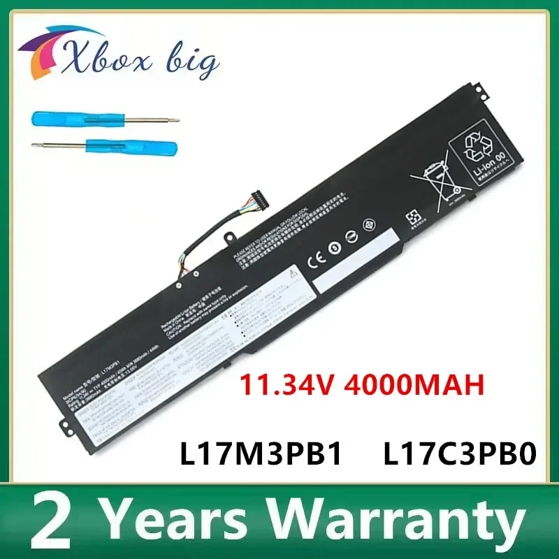 L17M3PB1 L17C3PB0 Laptop Battery For Lenovo xiaoxin IdeaPad 33017ICH 33015ICH L17D3PB0 5B10Q71254 11.34V 4000mAh
L17M3PB1 L17C3PB0 Laptop Battery For Lenovo xiaoxin IdeaPad 33017ICH 33015ICH L17D3PB0 5B10Q71254 11.34V 4000mAh