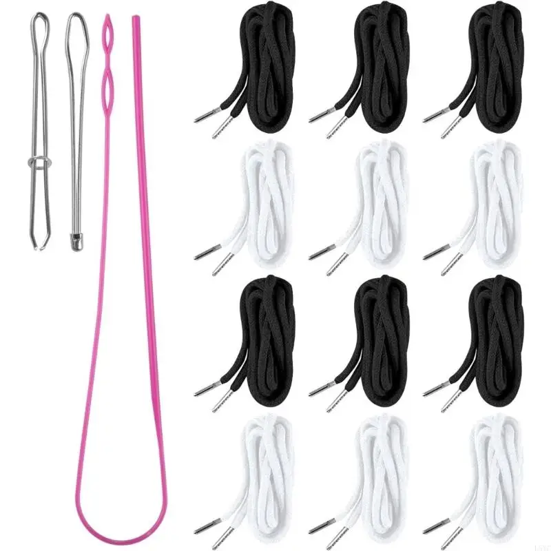 L5YC Drawstring Rope Threader Set For Replacing Hoodie Pants Drawstring System
L5YC Drawstring Rope Threader Set For Replacing Hoodie Pants Drawstring System