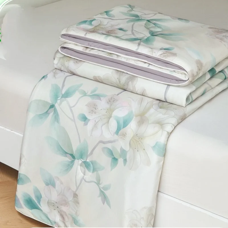 A-Class Knitted Cotton Print Summer Quilt, Cool Feeling Silk Soft Blanket, Air-Conditioned Single Double Blanket Quilt
A-Class Knitted Cotton Print Summer Quilt, Cool Feeling Silk Soft Blanket, Air-Conditioned Single Double Blanket Quilt 