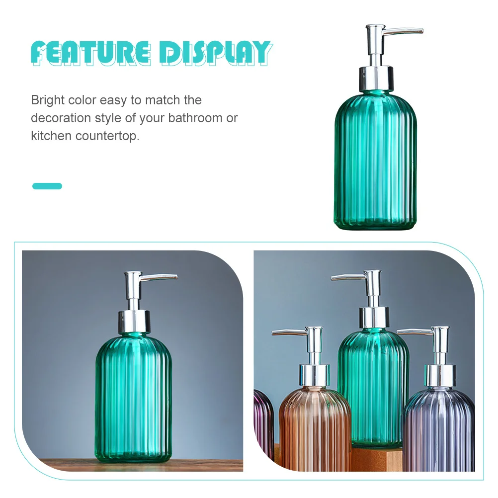 Hand Soap Dispenser Clear Refillable Pump Bottle for Bathroom Bottles with Automatic
Hand Soap Dispenser Clear Refillable Pump Bottle for Bathroom Bottles with Automatic