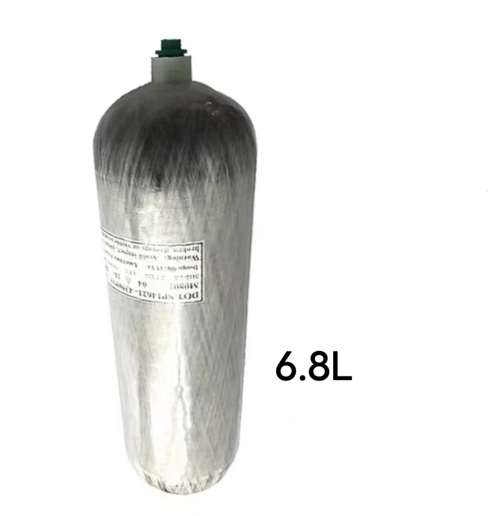 ACECARE 6.8L Carbon Fiber Cylinder 4500Psi 300Bar DOT High Pressure Air Tank Scuba Diving Tank Gas Bottle Firefighting M18*1.5
ACECARE 6.8L Carbon Fiber Cylinder 4500Psi 300Bar DOT High Pressure Air Tank Scuba Diving Tank Gas Bottle Firefighting M18*1.5