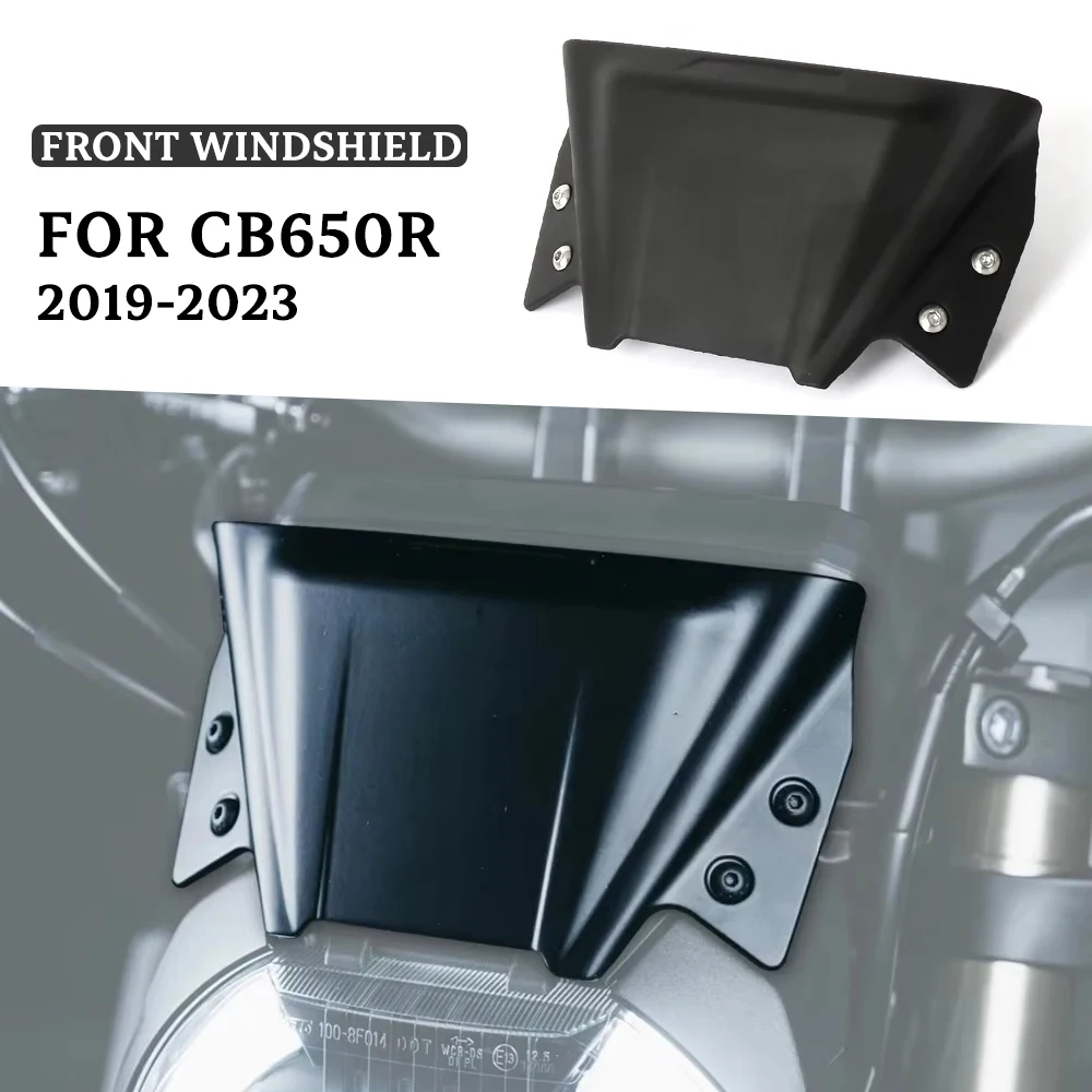 Black Motorcycle Windshield Fly Screen Wind Deflector Complete Kit Compatible with Honda CB650R CB 650R 2019 2020 2021 2022 2023
Black Motorcycle Windshield Fly Screen Wind Deflector Complete Kit Compatible with Honda CB650R CB 650R 2019 2020 2021 2022 2023