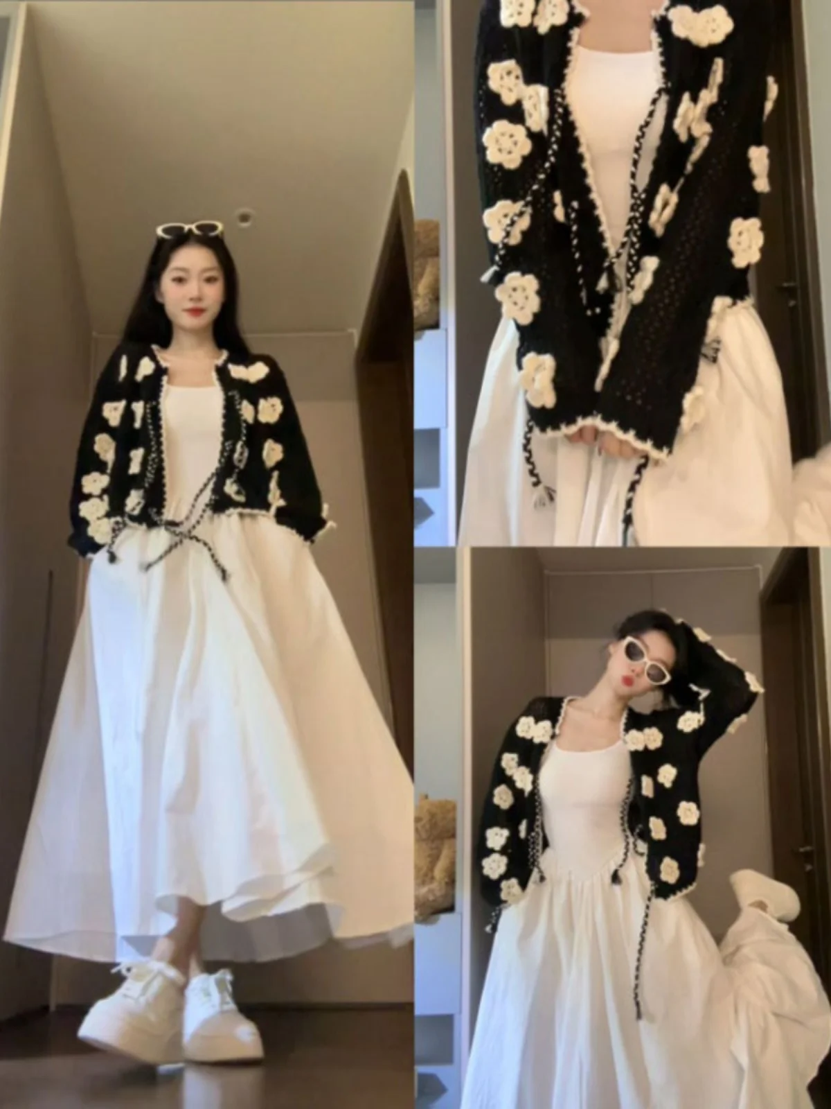 Retro Knitted Open Cardigan Sweater Lazy Style Fashionable Spring New Arrival Women's Loose Fit Long Sleeve Warmth-Bearing Top
Retro Knitted Open Cardigan Sweater Lazy Style Fashionable Spring New Arrival Women's Loose Fit Long Sleeve Warmth-Bearing Top