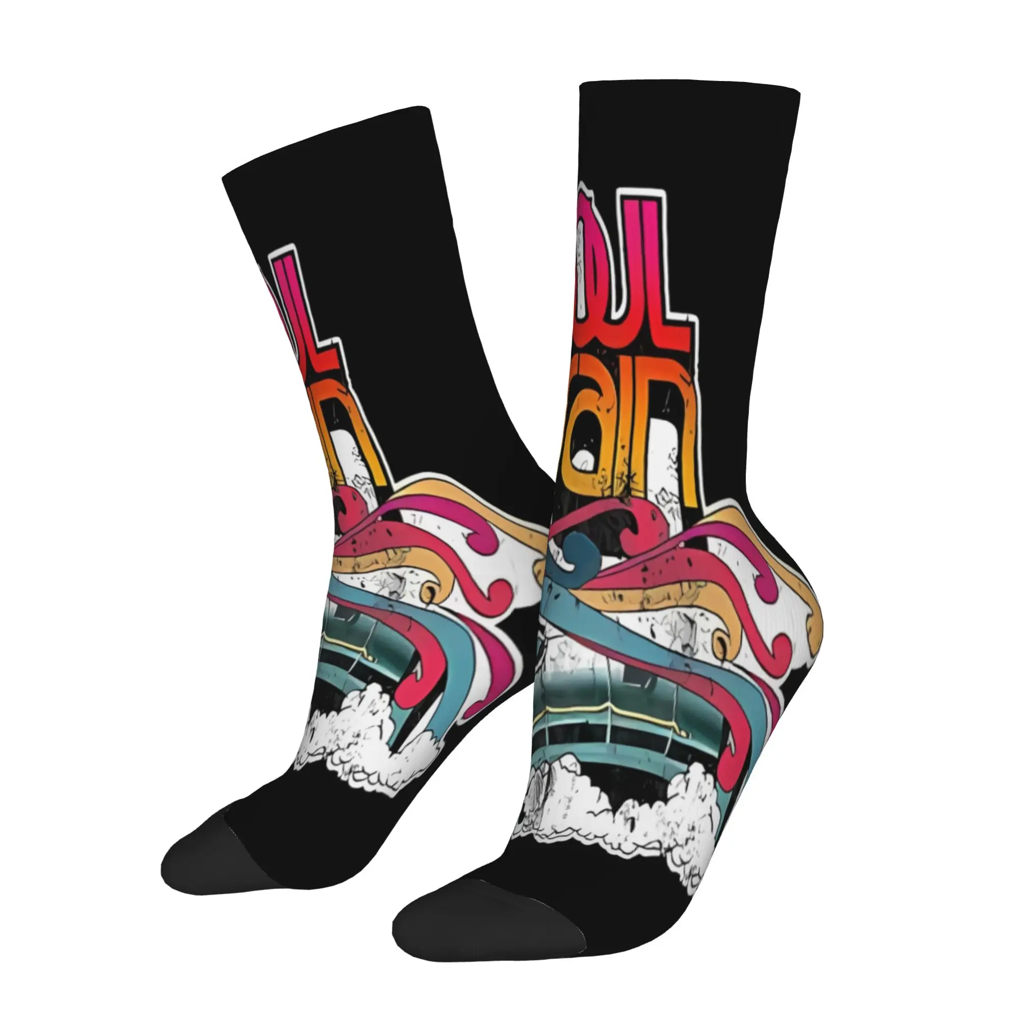 1 Pair Funny Sock Soul Train Colorful Hip Hop Seamless Pattern Printed Men Crew Socks Novelty Men's Socks
1 Pair Funny Sock Soul Train Colorful Hip Hop Seamless Pattern Printed Men Crew Socks Novelty Men's Socks