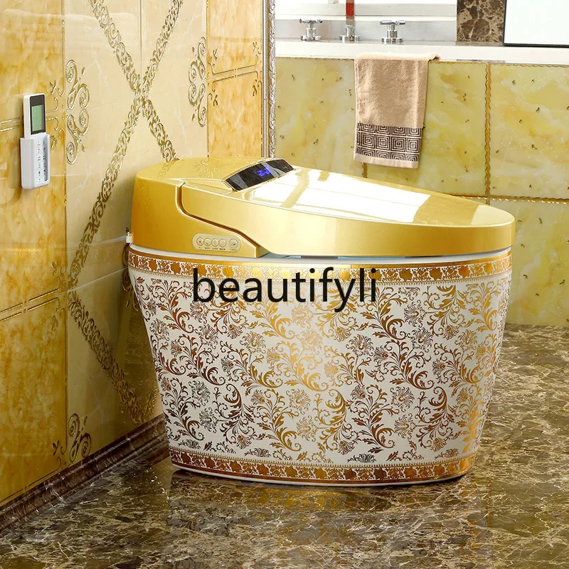 European-style household integrated golden smart toilet, fully automatic toilet without water pressure limit4446
European-style household integrated golden smart toilet, fully automatic toilet without water pressure limit4446