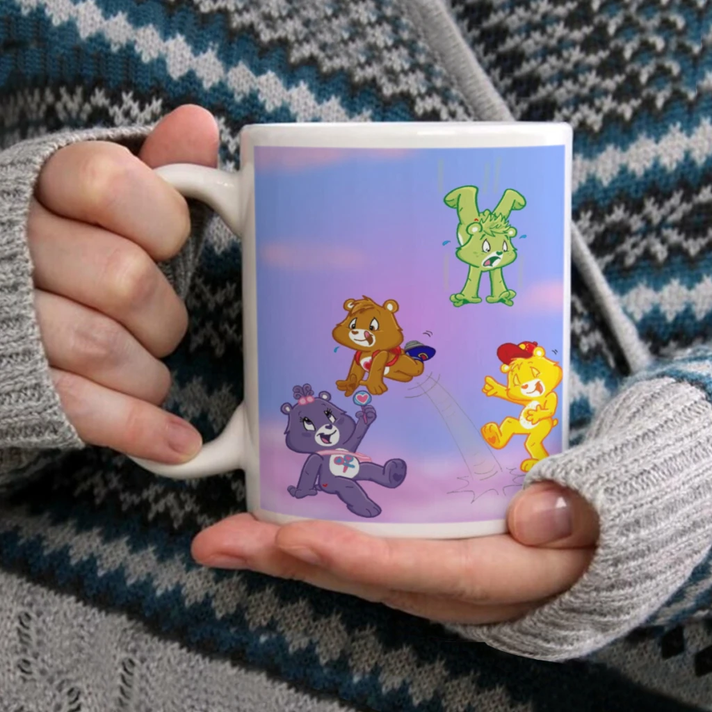 Cartoon C-Cares Bears 11oz Afternoon Tea Mug Multifunctional Ceramic Coffee Mug Porcelain Coffee Cup Drinking Cup
Cartoon C-Cares Bears 11oz Afternoon Tea Mug Multifunctional Ceramic Coffee Mug Porcelain Coffee Cup Drinking Cup