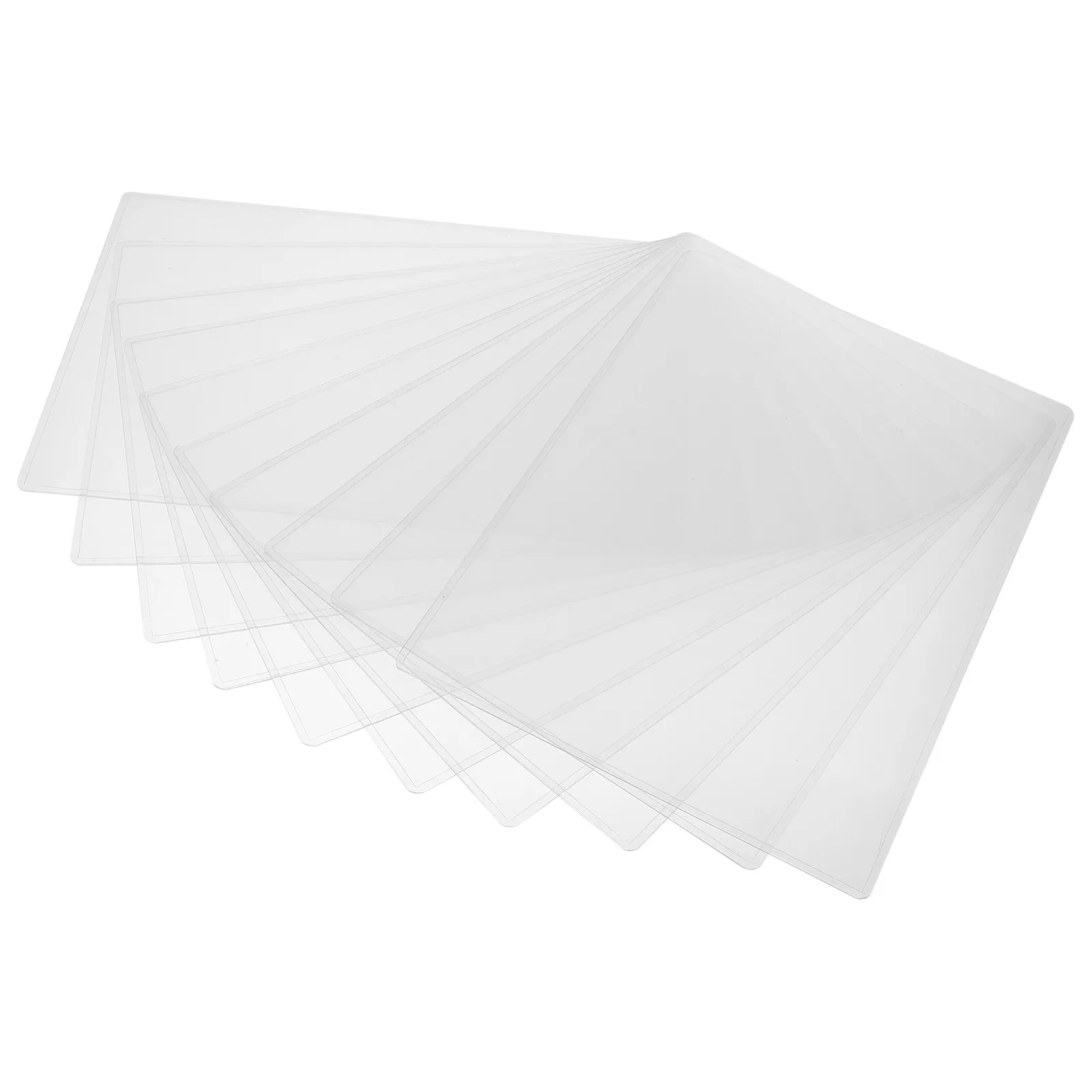 10Pcs Heavy Duty PVC File Folder Protector Clear Document Organizer for Exam Papers Files Learning Materials Office Supply
10Pcs Heavy Duty PVC File Folder Protector Clear Document Organizer for Exam Papers Files Learning Materials Office Supply