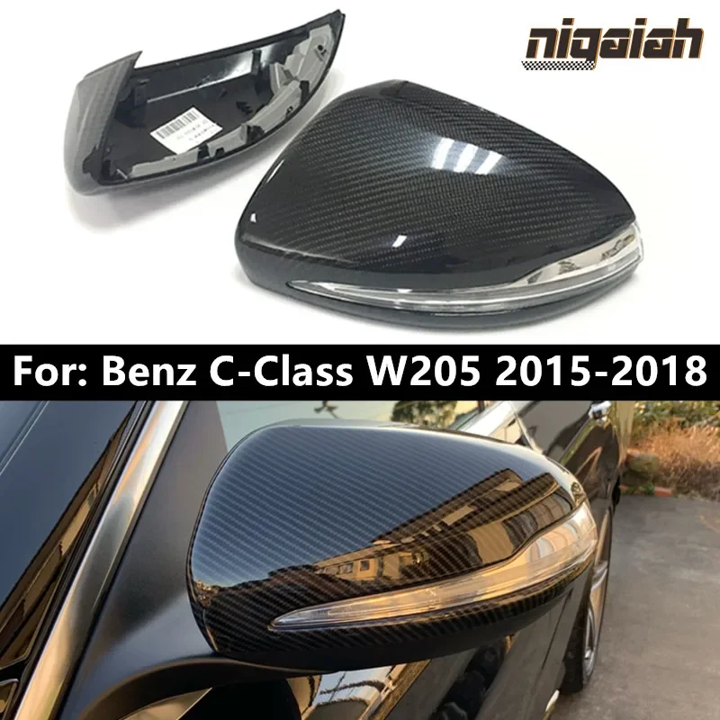 LHD Carbon Fiber Mirror Covers for Benz W205 W213 W222 for C E S GLC Class 2015-2018 Car Rearview Mirror Caps with LED Light
LHD Carbon Fiber Mirror Covers for Benz W205 W213 W222 for C E S GLC Class 2015-2018 Car Rearview Mirror Caps with LED Light