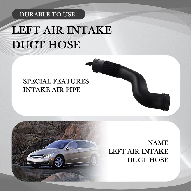 NEW-Air Intake Duct Hose Automobile Intake Pipe Air Conduit Intake Tube For Mercedes Benz R500
NEW-Air Intake Duct Hose Automobile Intake Pipe Air Conduit Intake Tube For Mercedes Benz R500