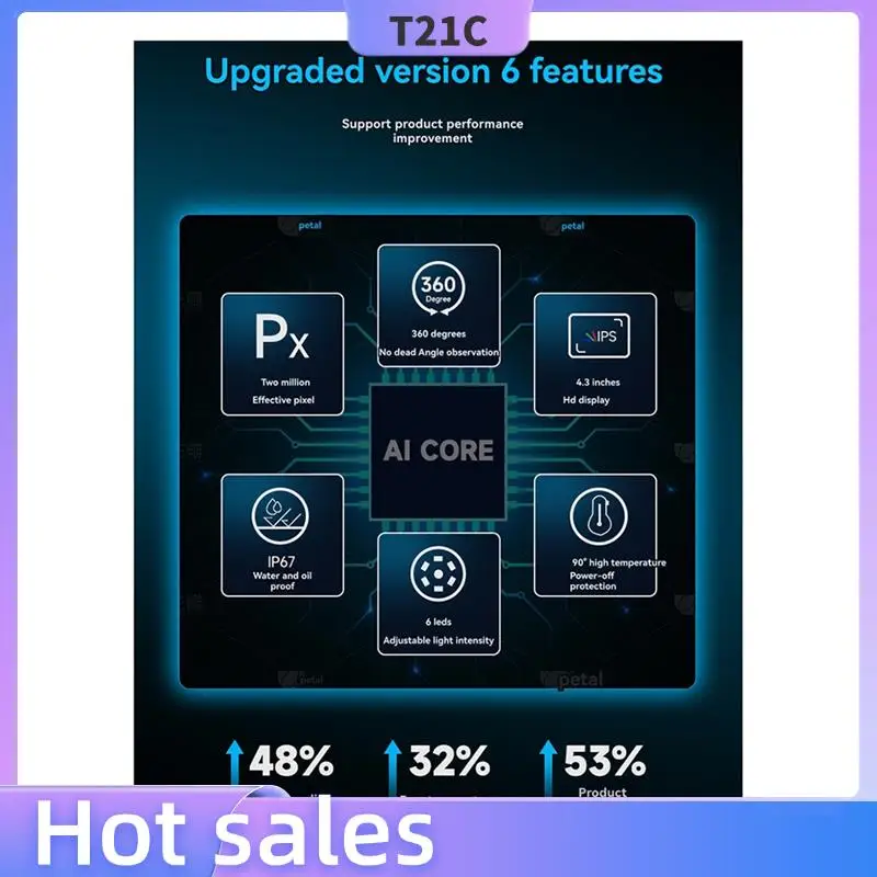 T21C 6Mm Two-Way Articulating Borescope Industrial Endoscope With1.6M Articulated Snake Camera Video Inspection Scope 4.3Inch
T21C 6Mm Two-Way Articulating Borescope Industrial Endoscope With1.6M Articulated Snake Camera Video Inspection Scope 4.3Inch