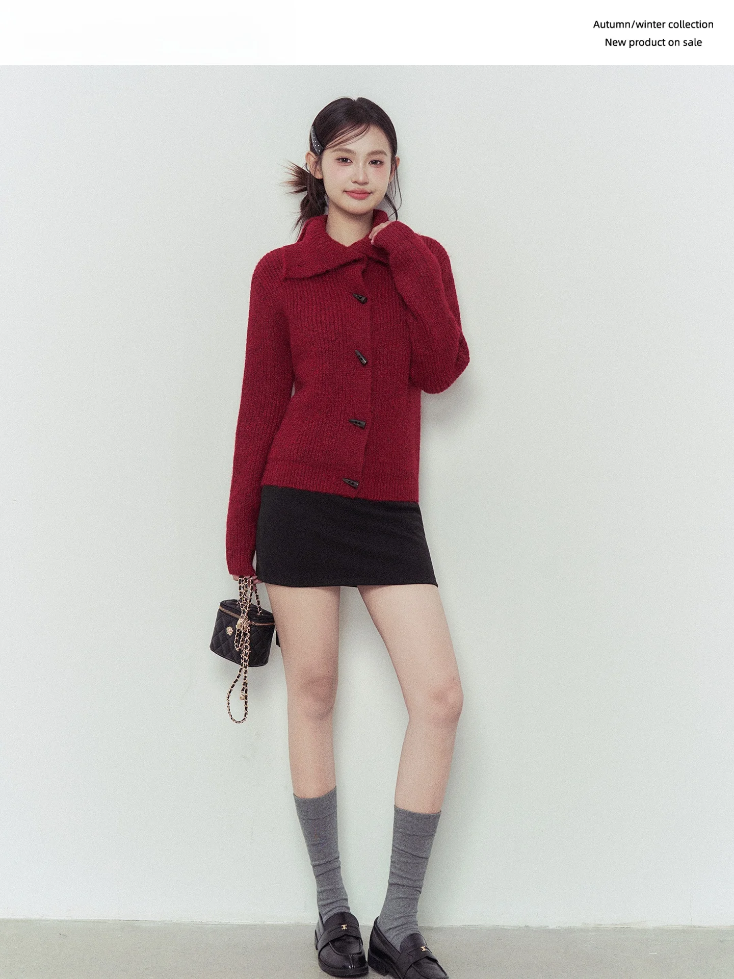 Maxment, новогодний праздник, красный двусторонний свитер с высоким воротником, вязаный свитер из альпаки, топ для ленивого вязания, женский модный топ для поездок на работу
Maxment, новогодний праздник, красный двусторонний свитер с высоким воротником, вязаный свитер из альпаки, топ для ленивого вязания, женский модный топ для поездок на работу