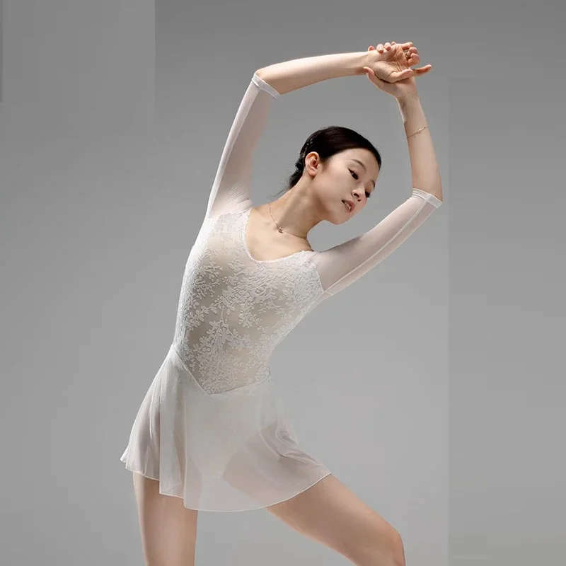 Ballet Leotards For Women Lace Rhythmic Gymnastics Tights Adult Aerial Yoga Practice Ballet Stage Costumes
Ballet Leotards For Women Lace Rhythmic Gymnastics Tights Adult Aerial Yoga Practice Ballet Stage Costumes