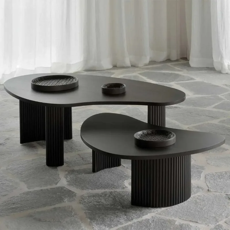 Silent Wind Crescent Design Tea Table Homestay Network Red Creative Irregular Tea Table Office Black Combination
Silent Wind Crescent Design Tea Table Homestay Network Red Creative Irregular Tea Table Office Black Combination
