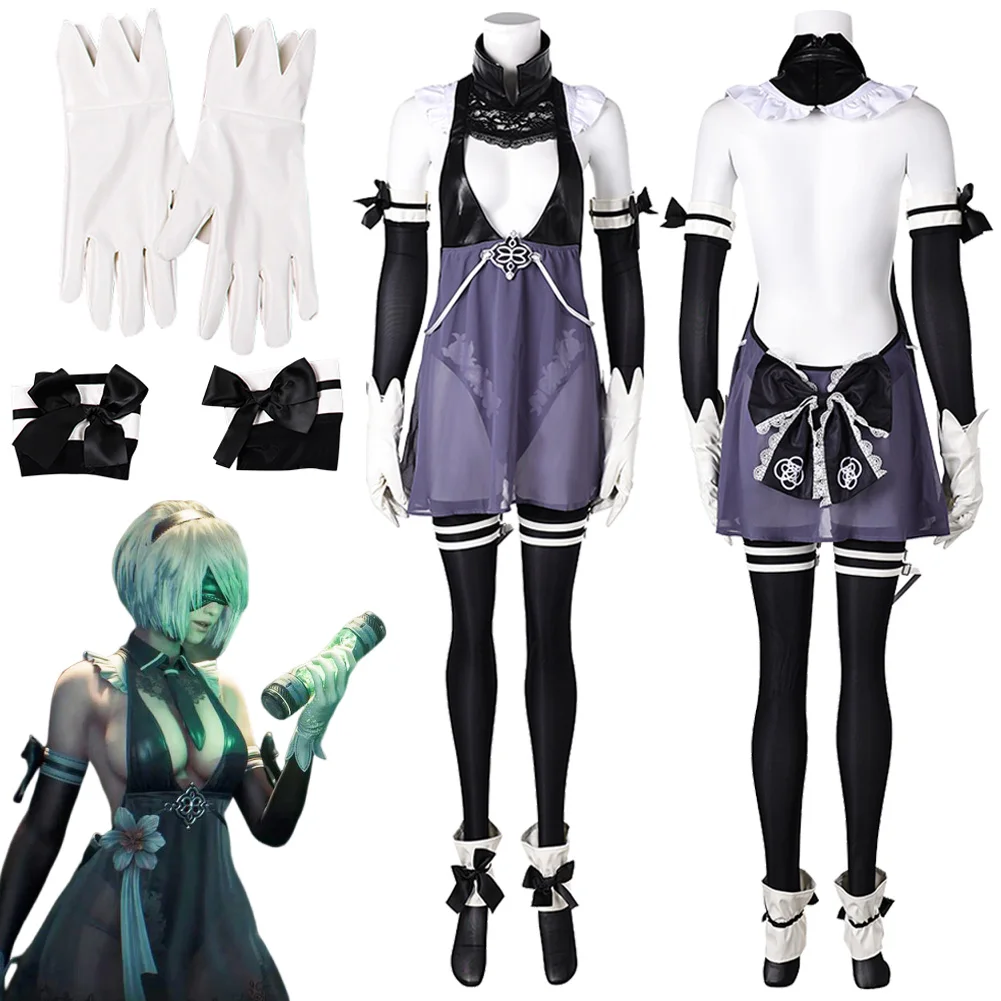 NieR Eve Cosplay Fantasy Gloves Clothing Anime Game Stellar Blade Costume Disguise Adult Women Roleplay Fantasia Party Outfits
NieR Eve Cosplay Fantasy Gloves Clothing Anime Game Stellar Blade Costume Disguise Adult Women Roleplay Fantasia Party Outfits