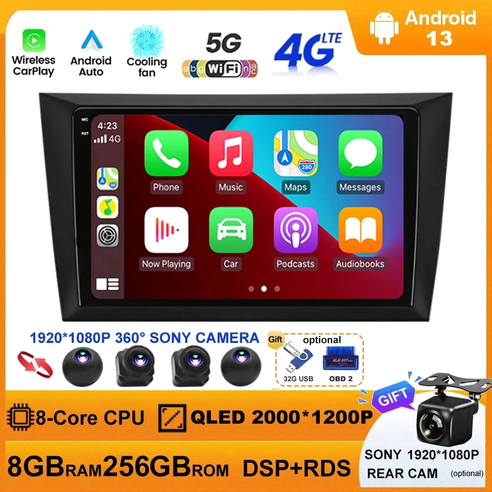 Android 13 For Volkswagen Golf 6 2006 - 2018 Car Radio Multimedia Player Android Auto Carplay Navigation GPS Wifi RDS DSP BT EQ
Android 13 For Volkswagen Golf 6 2006 - 2018 Car Radio Multimedia Player Android Auto Carplay Navigation GPS Wifi RDS DSP BT EQ