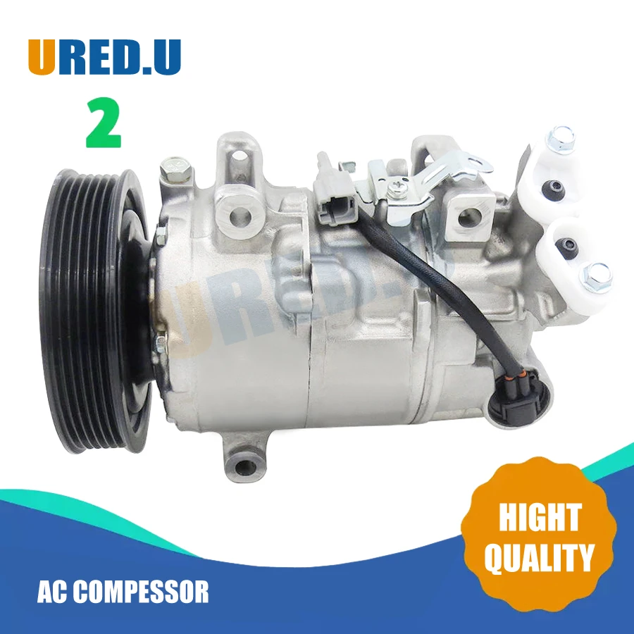 6SEL14C AC Compressor 2483002230 8200939386 4471500020 813886 173564 8629627 40440257 For Renault GRAN TOUR III 1.5 dCi 2008-
6SEL14C AC Compressor 2483002230 8200939386 4471500020 813886 173564 8629627 40440257 For Renault GRAN TOUR III 1.5 dCi 2008-