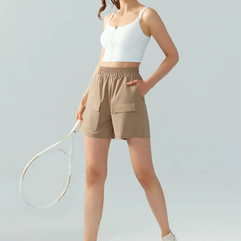 High Waist Loose Sports Shorts Women Gym Yoga Fitness Elastic Breathable Quick Dry Shorts Outdoor Training Comfortable Shorts
High Waist Loose Sports Shorts Women Gym Yoga Fitness Elastic Breathable Quick Dry Shorts Outdoor Training Comfortable Shorts