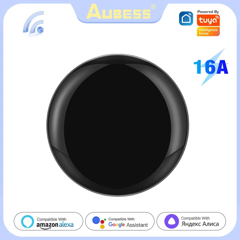 Aubess Tuya Smart Life WiFi IR Universal Infrared Remote Controller For Air Conditioner TV, Smart Home For Alexa Google Home
Aubess Tuya Smart Life WiFi IR Universal Infrared Remote Controller For Air Conditioner TV, Smart Home For Alexa Google Home